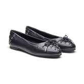 Siv Women's Moto Lace Ballet Flat