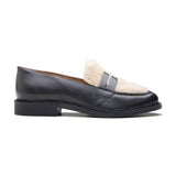Daisy Women's Leather Fur Loafer
