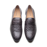 Sven Men's Casual Weave Penny Loafers