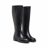 Greta Womens Leather Long Boot
