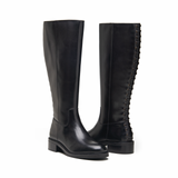 Greta Womens Leather Long Boot