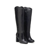 Beatriz Womens Leather Knee High Boot