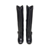 Beatriz Womens Leather Knee High Boot