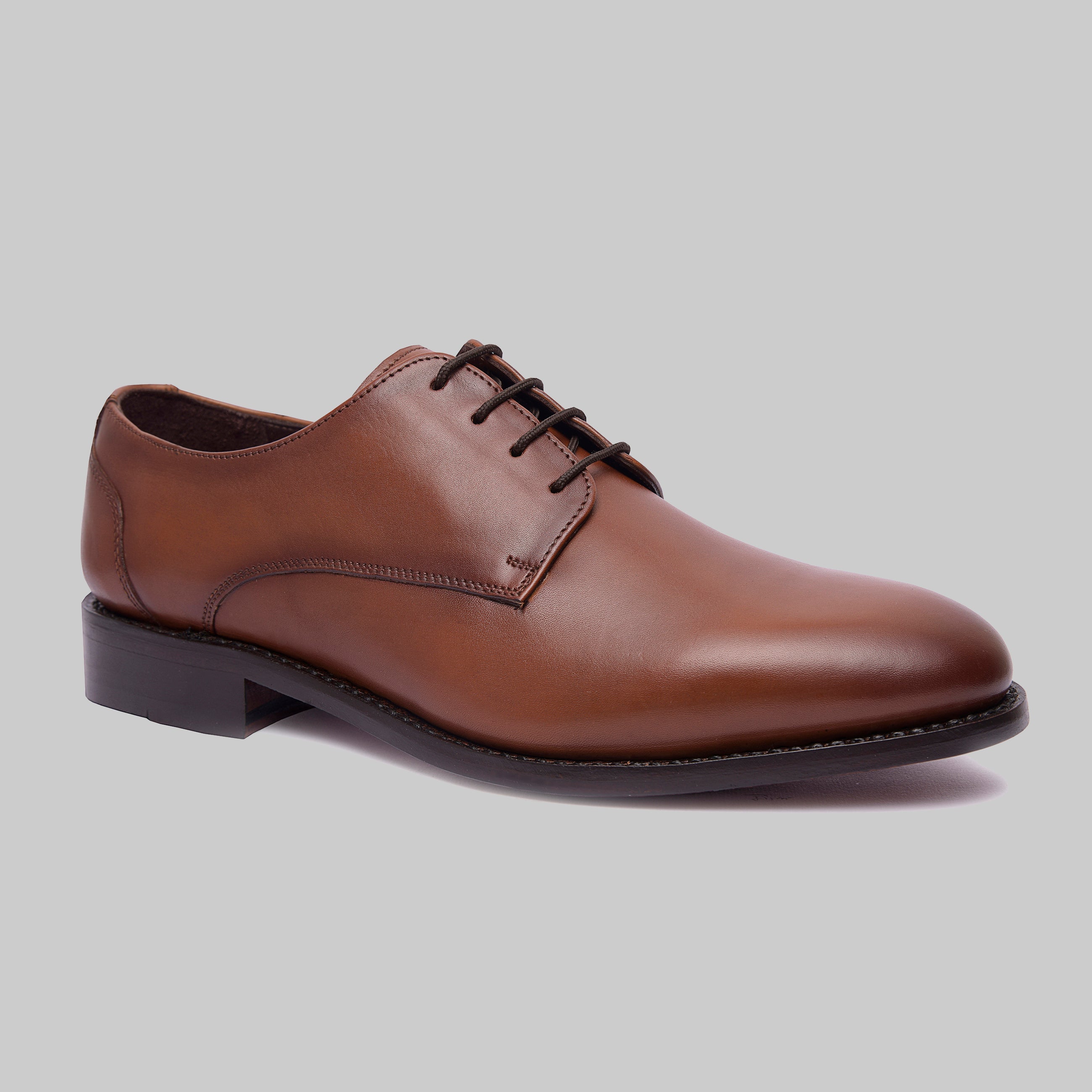 Haden Goodyear Welted Plain Toe Derby Dress Shoes