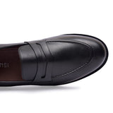 James Goodyear Welted Formal Penny Loafers