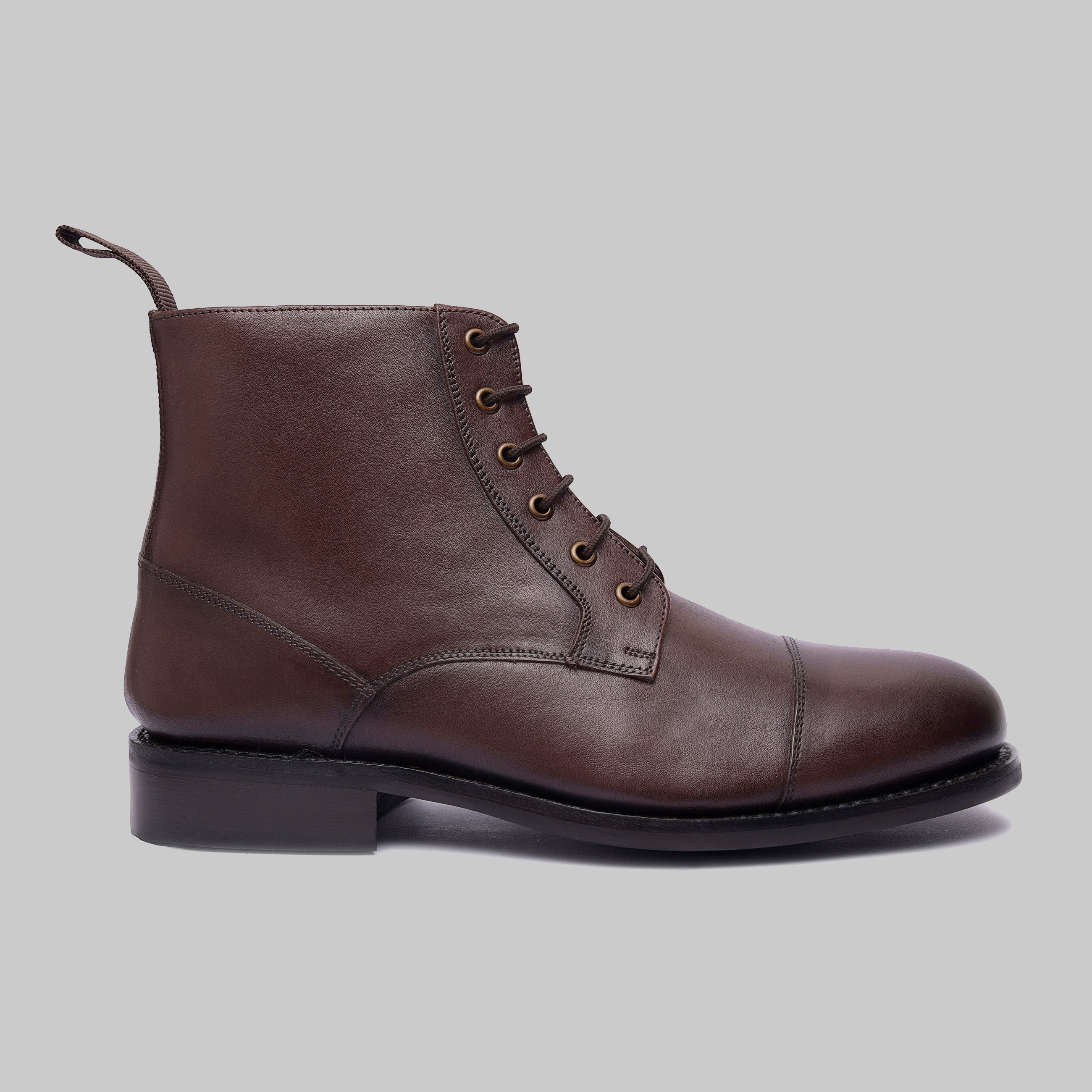 Welton Goodyear Welted Cap Toe Combot Dress Boots