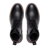 Gaetan Plain Toe Ankle Boots