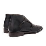 Corentin Cap Toe Monk Strap Dress Boots