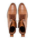 Lucian Cap Toe Dress Combat Boots
