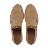 Neil Plain Toe Monk Strap Casual Shoes