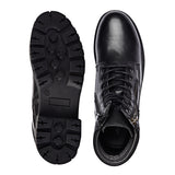 Faun Zip-Up Combat Boots