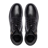 Faun Zip-Up Combat Boots