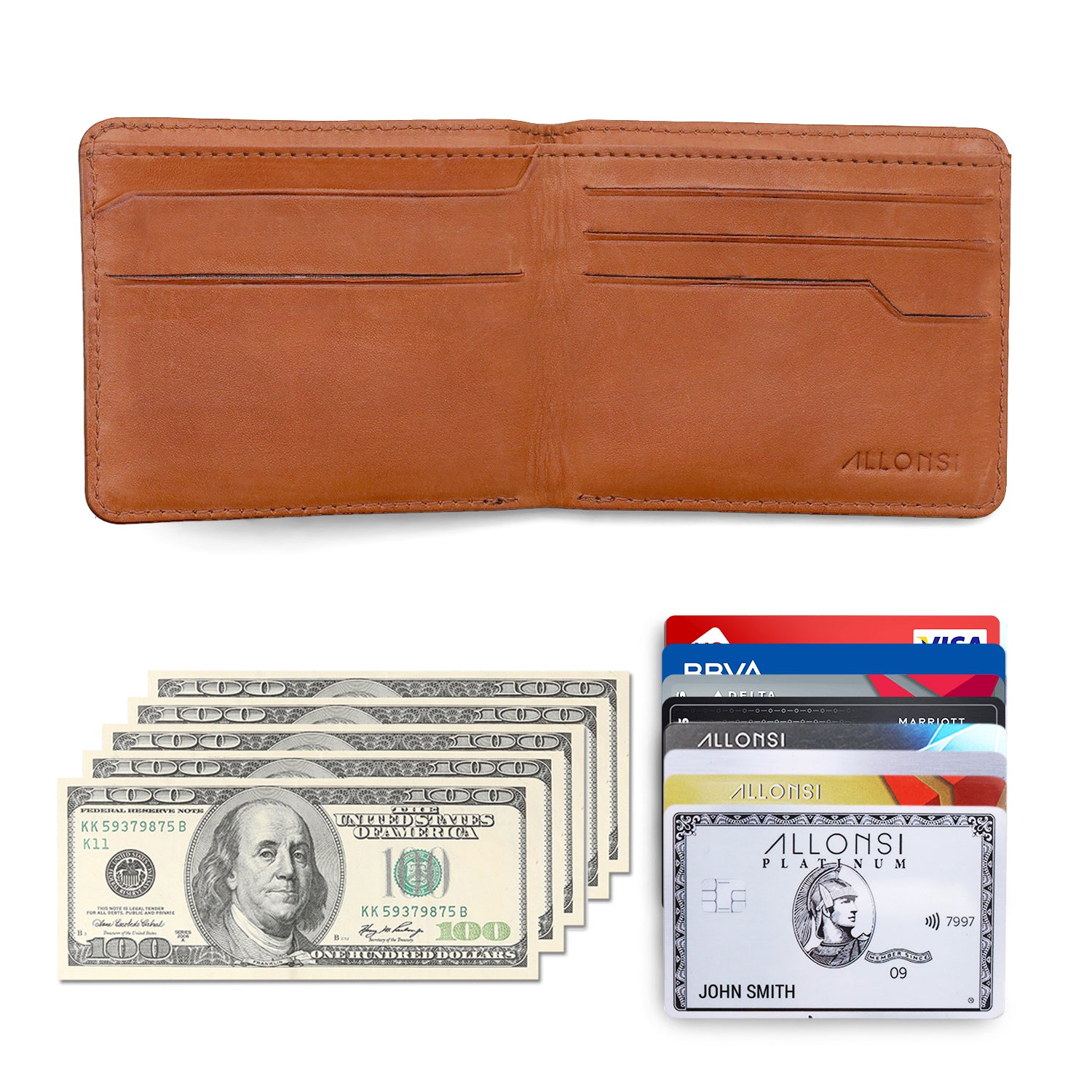 Slate Men's Classic Bifold Wallet
