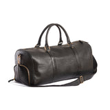 Wander Leather Duffel Bag with Shoes Pocket