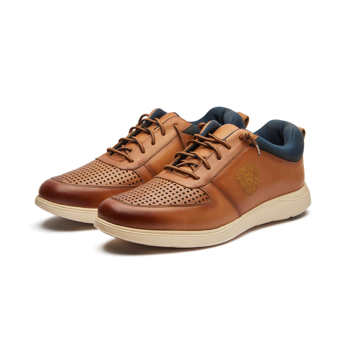 Trosten Men's Leather Sneakers