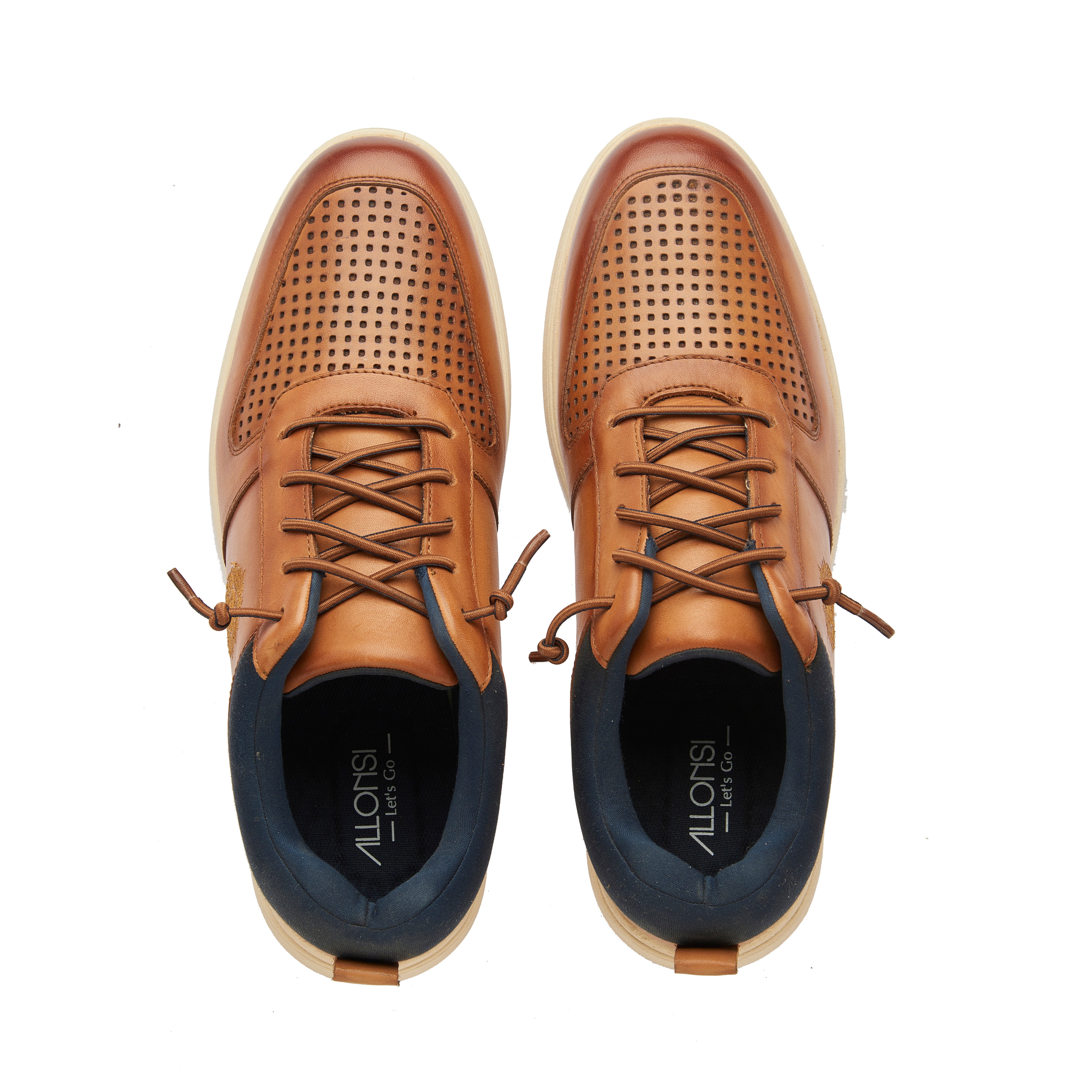 Trosten Men's Leather Sneakers