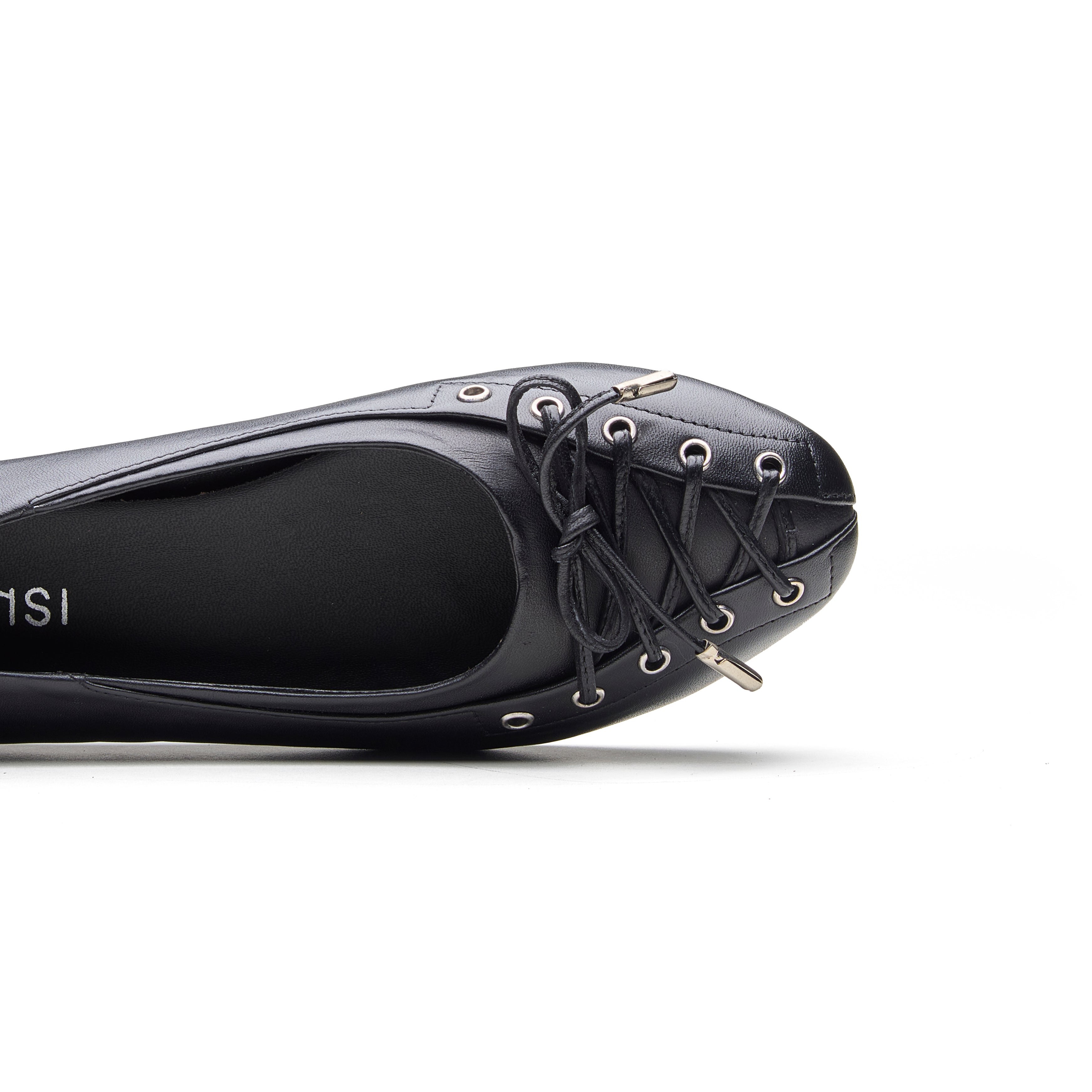 Siv Women's Moto Lace Ballet Flat
