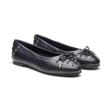 Siv Women's Moto Lace Ballet Flat
