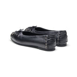 Siv Women's Moto Lace Ballet Flat