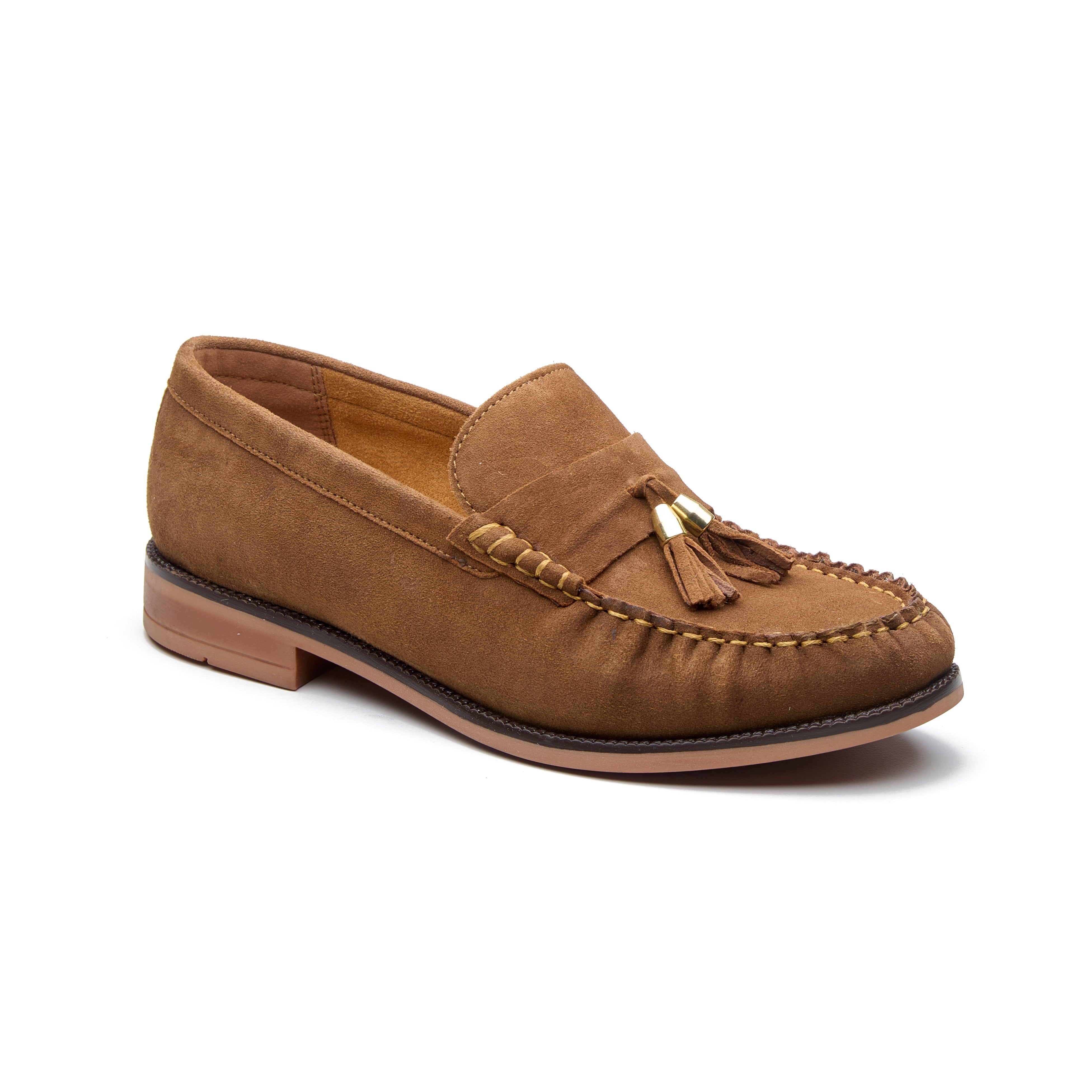 Evelyn Women's Leather Suede Loafer