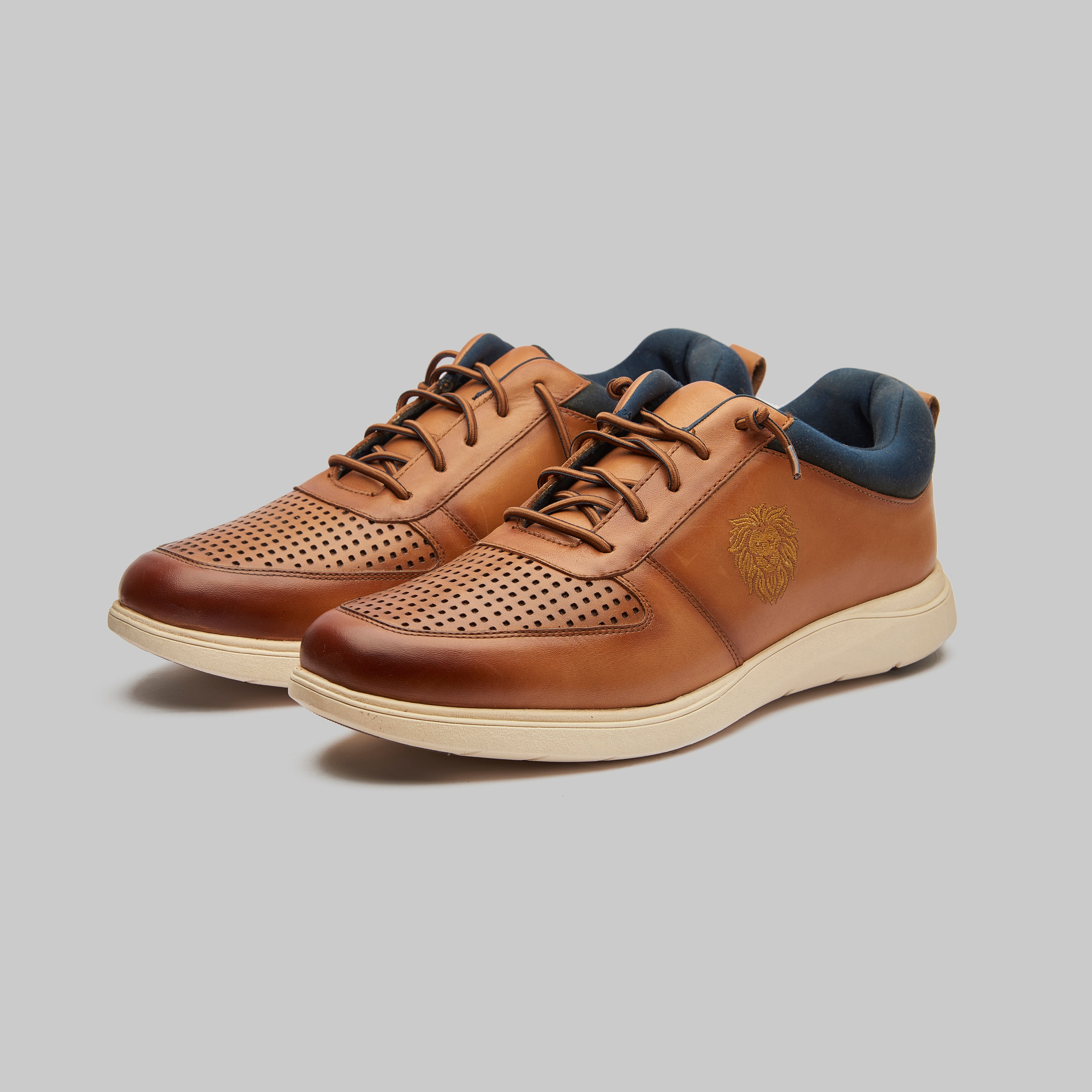 Trosten Men's Leather Sneakers