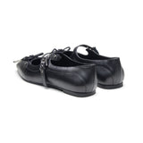 Perla Women's Leather Tie Mary Jane