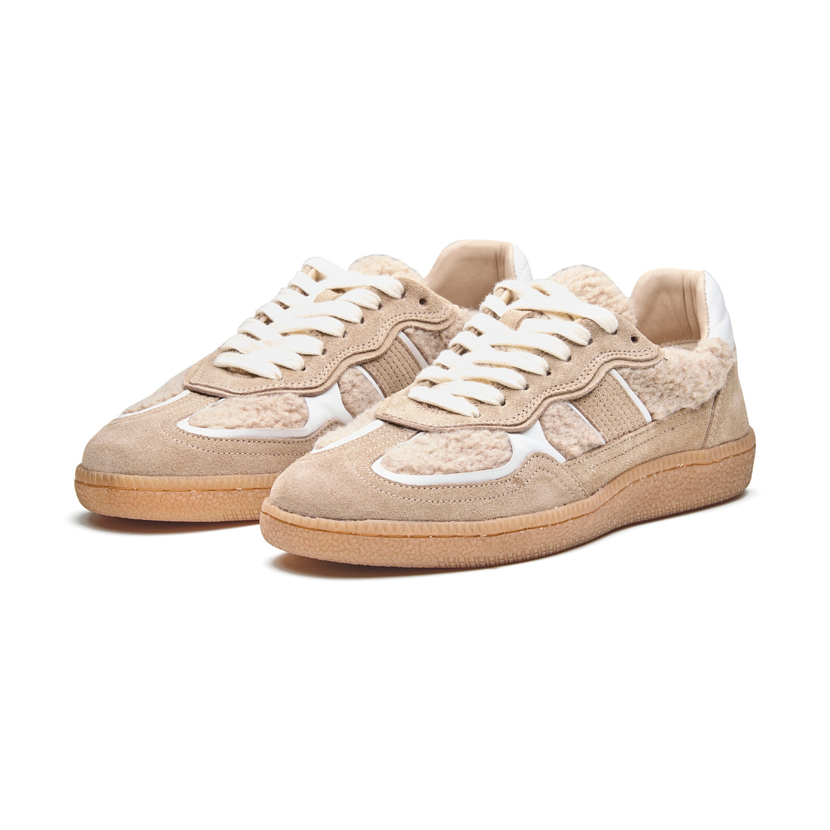 Elin Women's Suede Fur Sneaker
