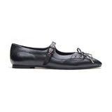 Perla Women's Leather Tie Mary Jane