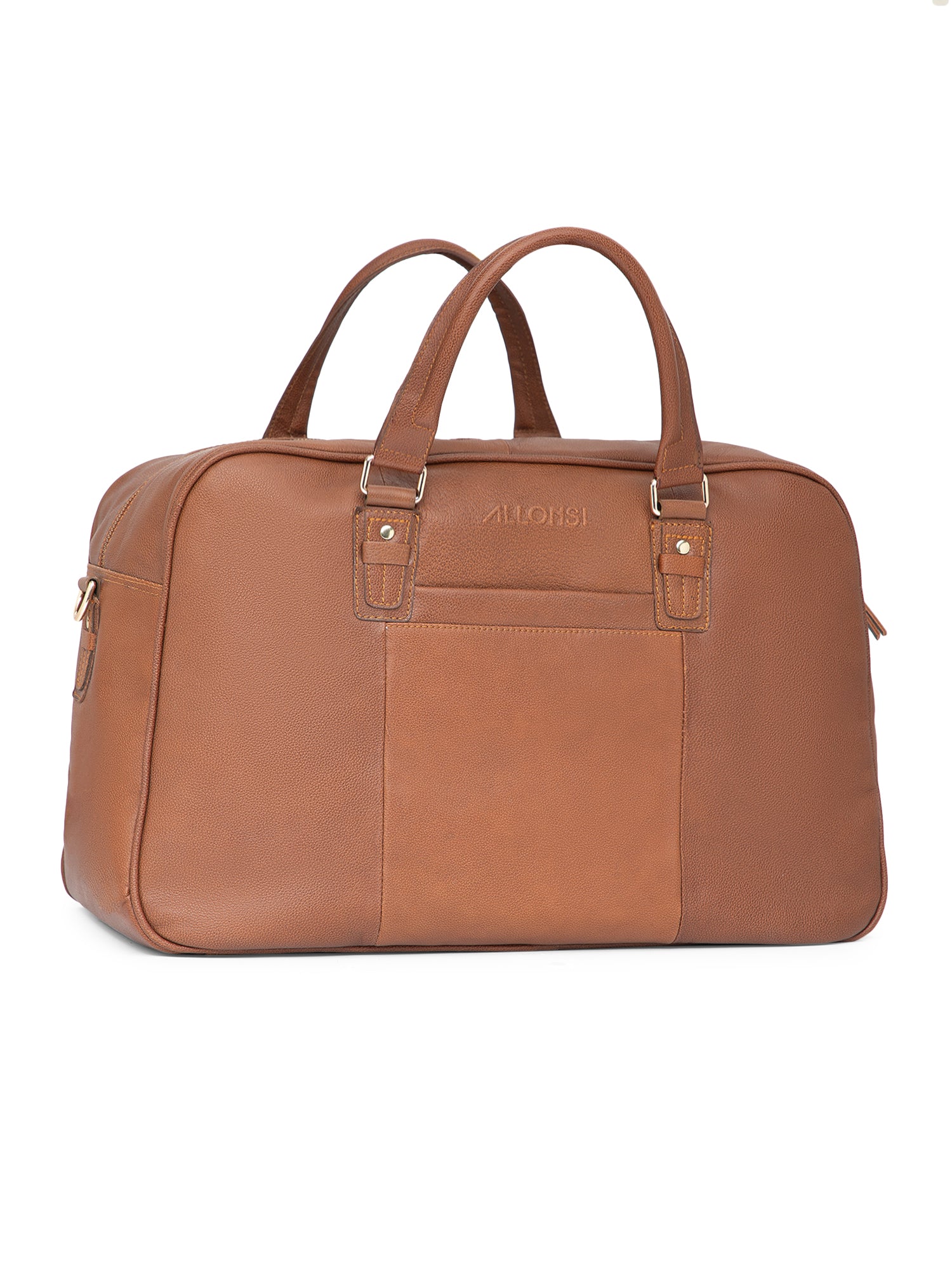 Teagan Leather Travel Duffel Bag