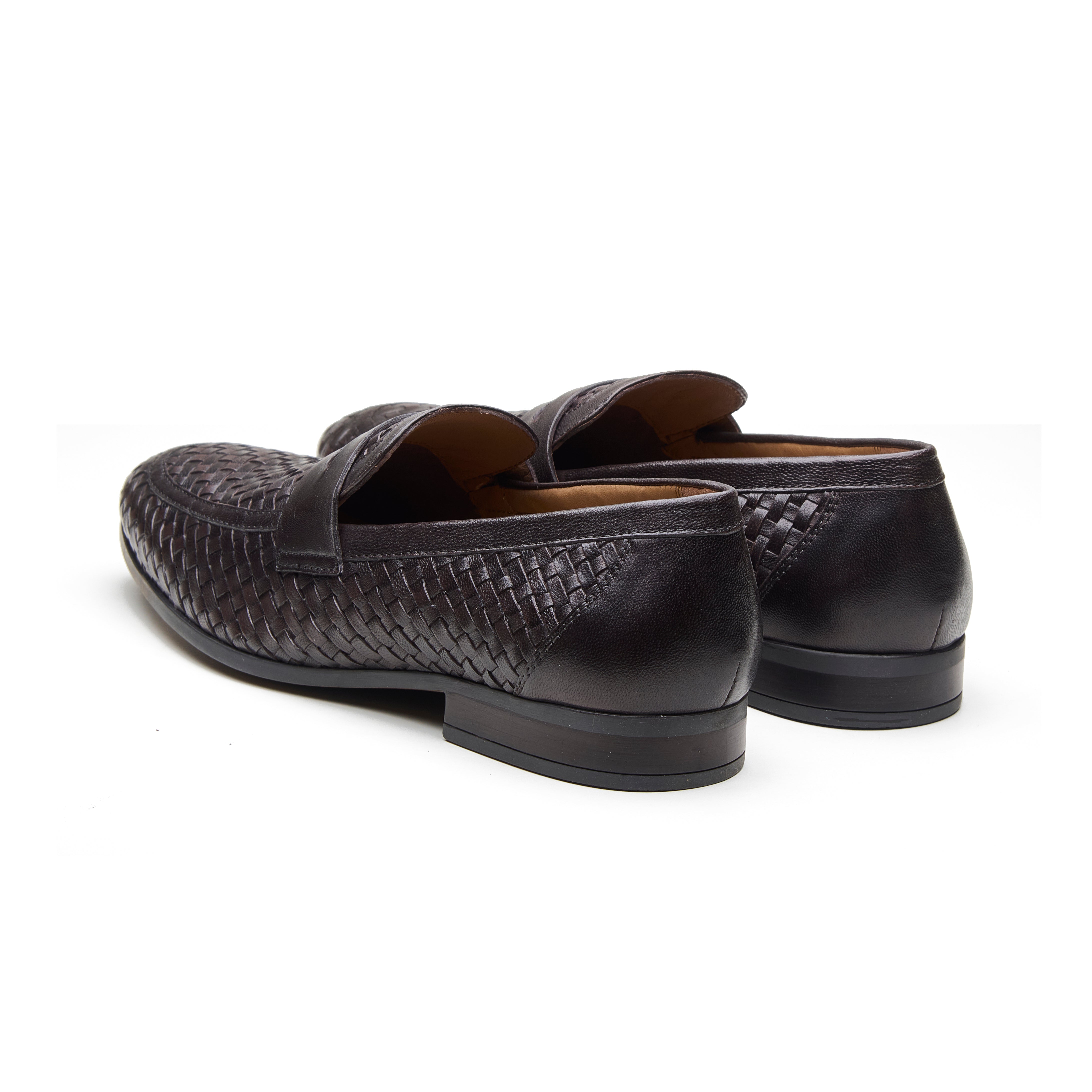 Sven Men's Casual Weave Penny Loafers