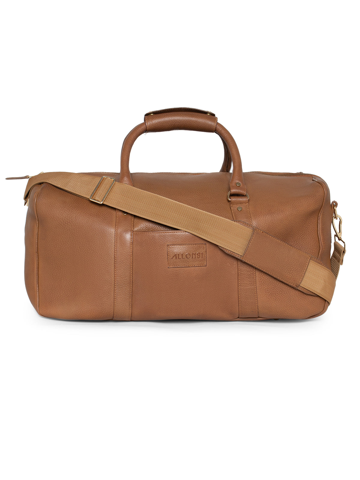 Hodophile Leather Travel Duffel Bag