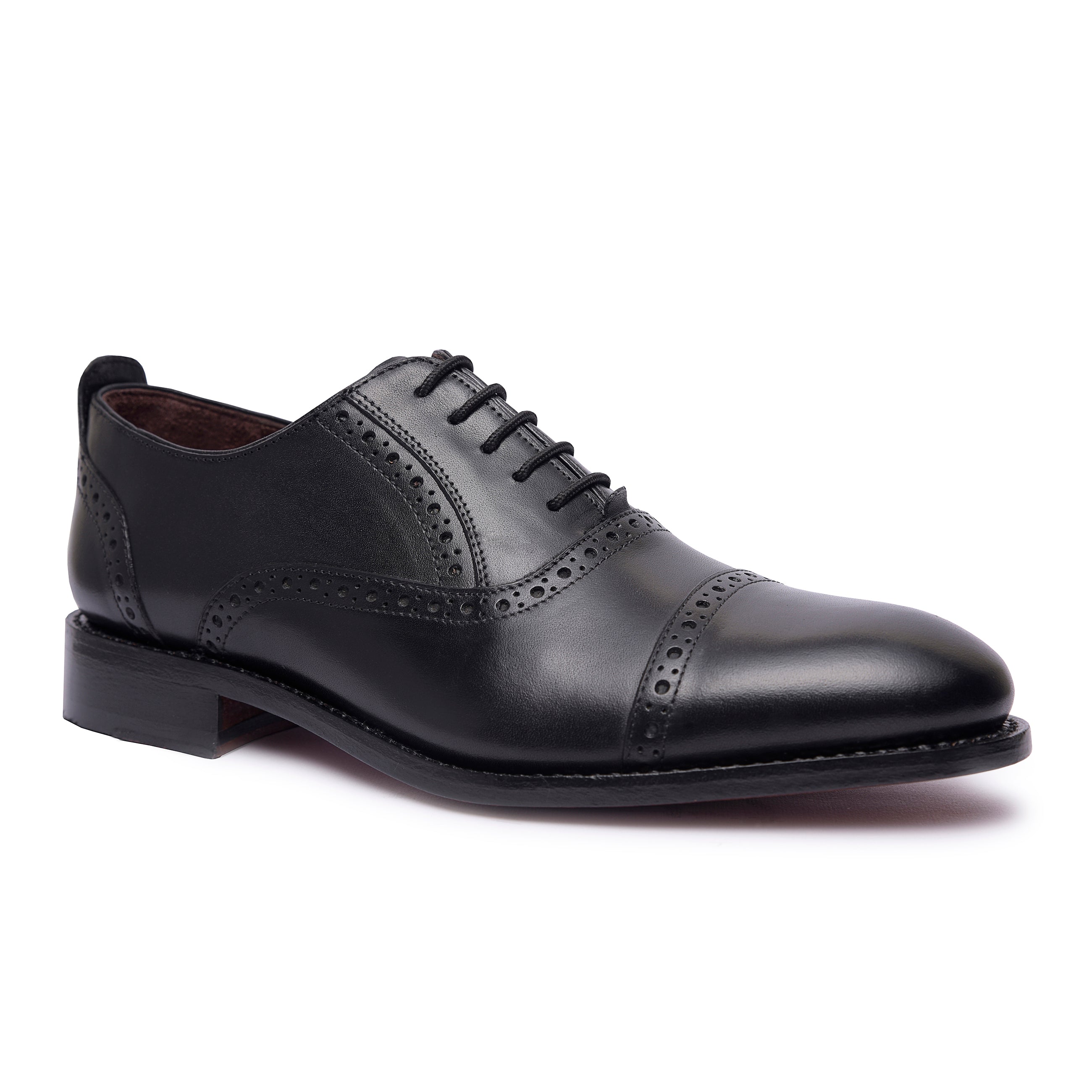 Galton Goodyear Welted Cap Toe Oxford Dress Shoes