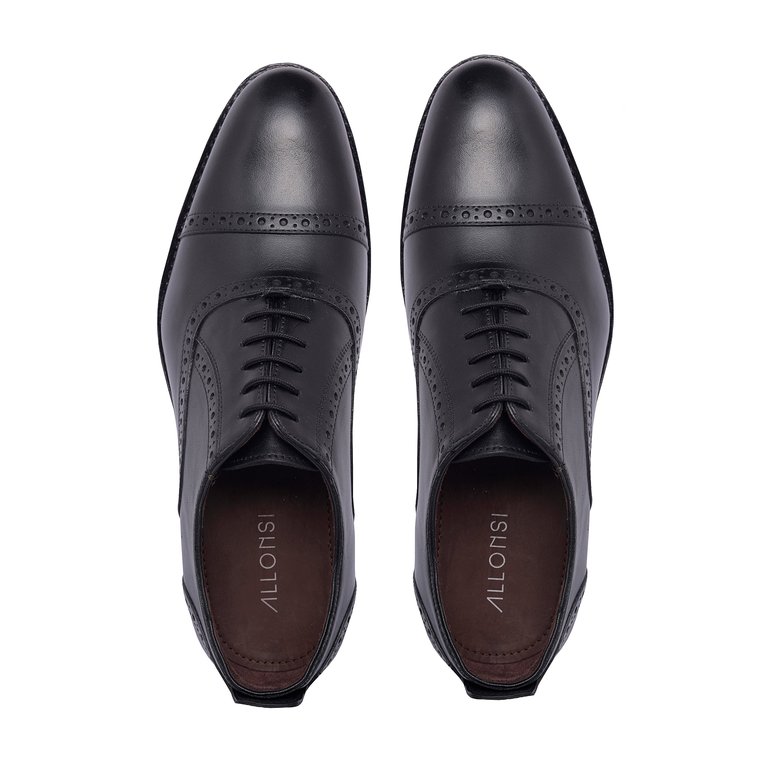Galton Goodyear Welted Cap Toe Oxford Dress Shoes