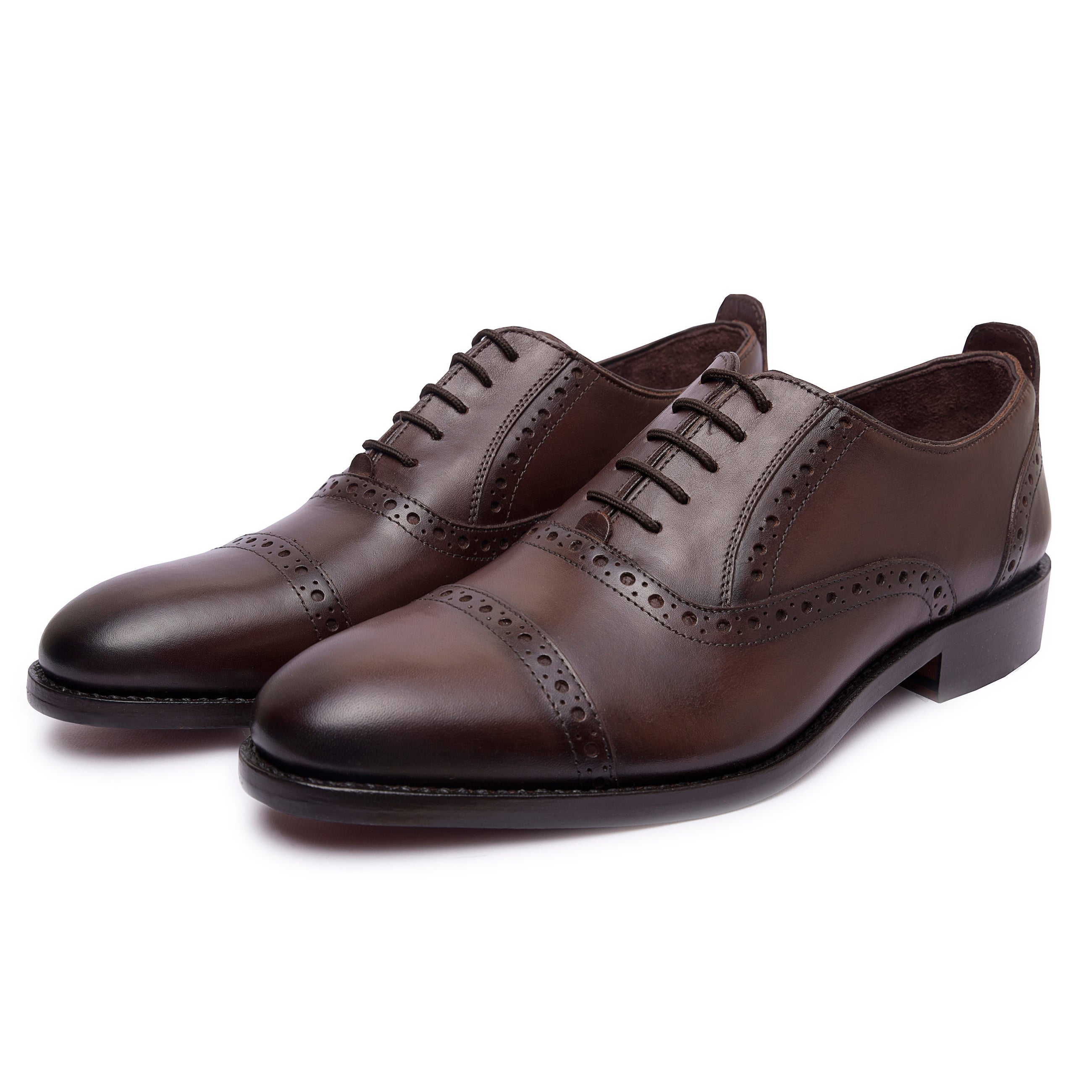 Galton Goodyear Welted Cap Toe Oxford Dress Shoes – Allonsi
