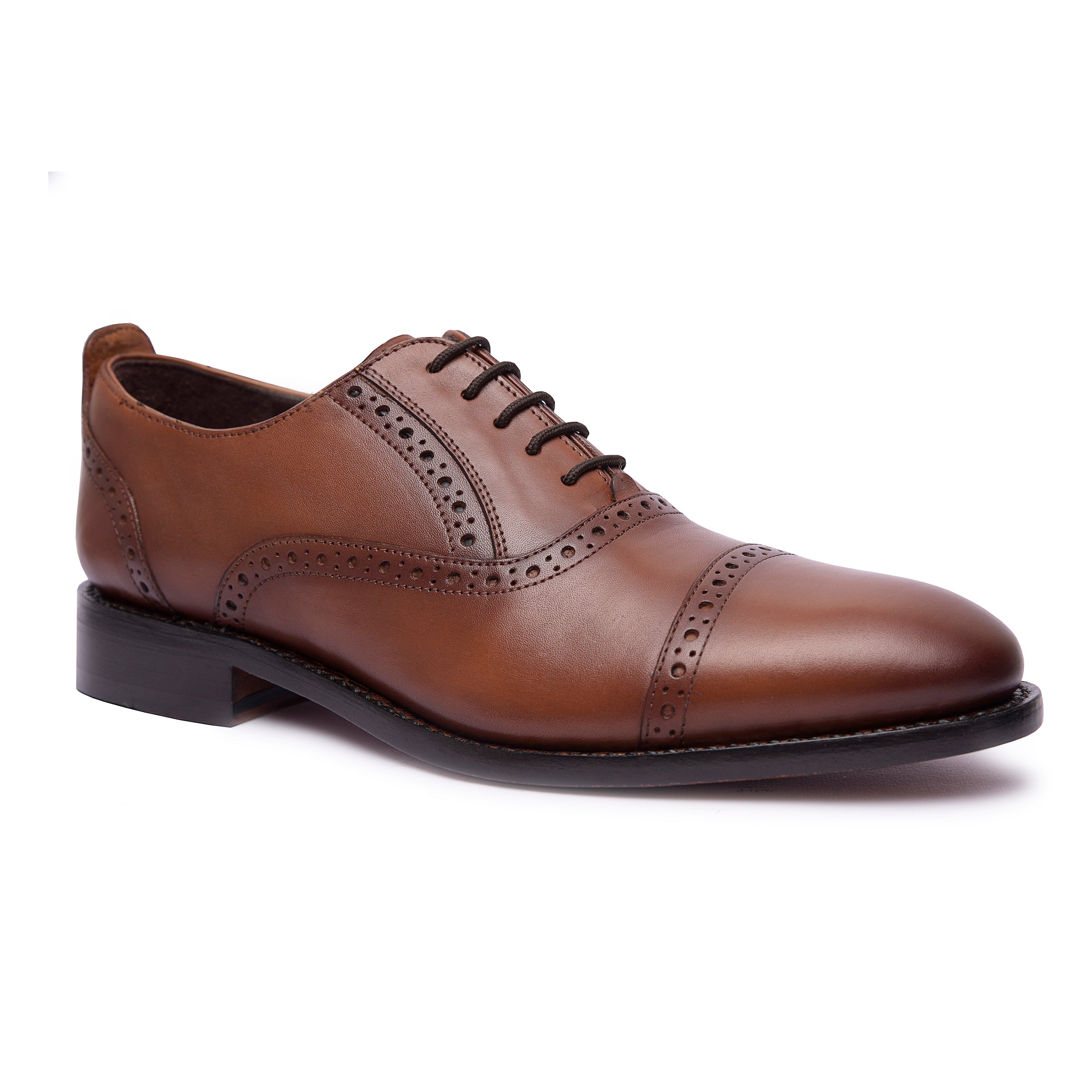 Galton Goodyear Welted Cap Toe Oxford Dress Shoes