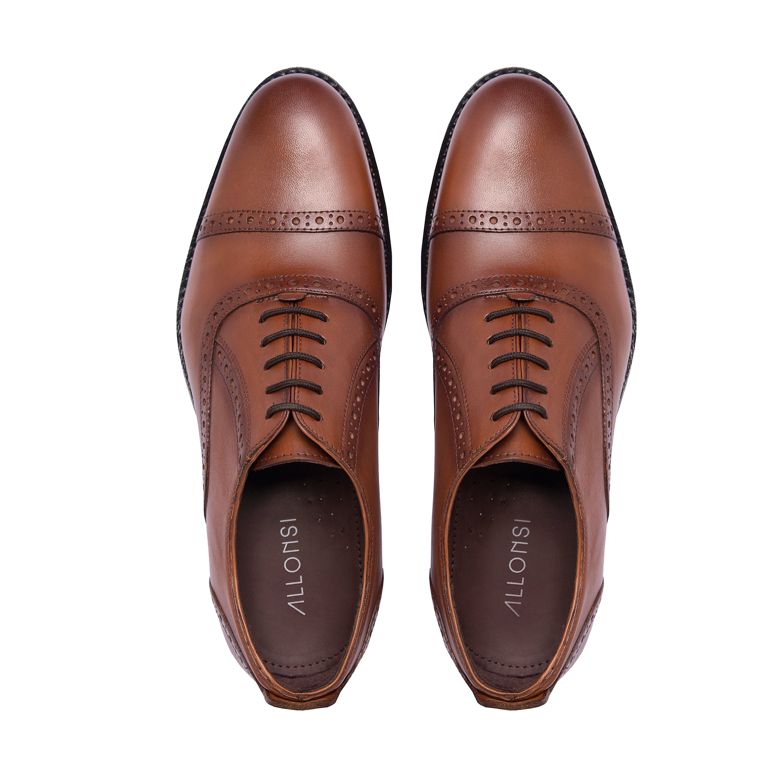 Galton Goodyear Welted Cap Toe Oxford Dress Shoes