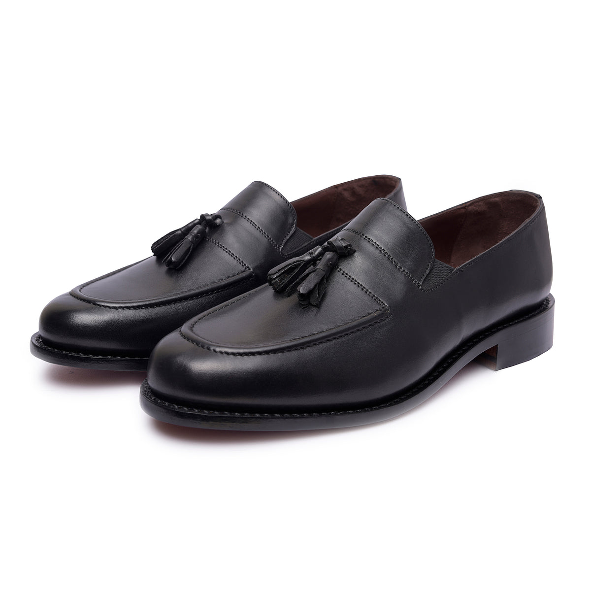 Jager Goodyear Welted Formal Tassel Penny Loafers
