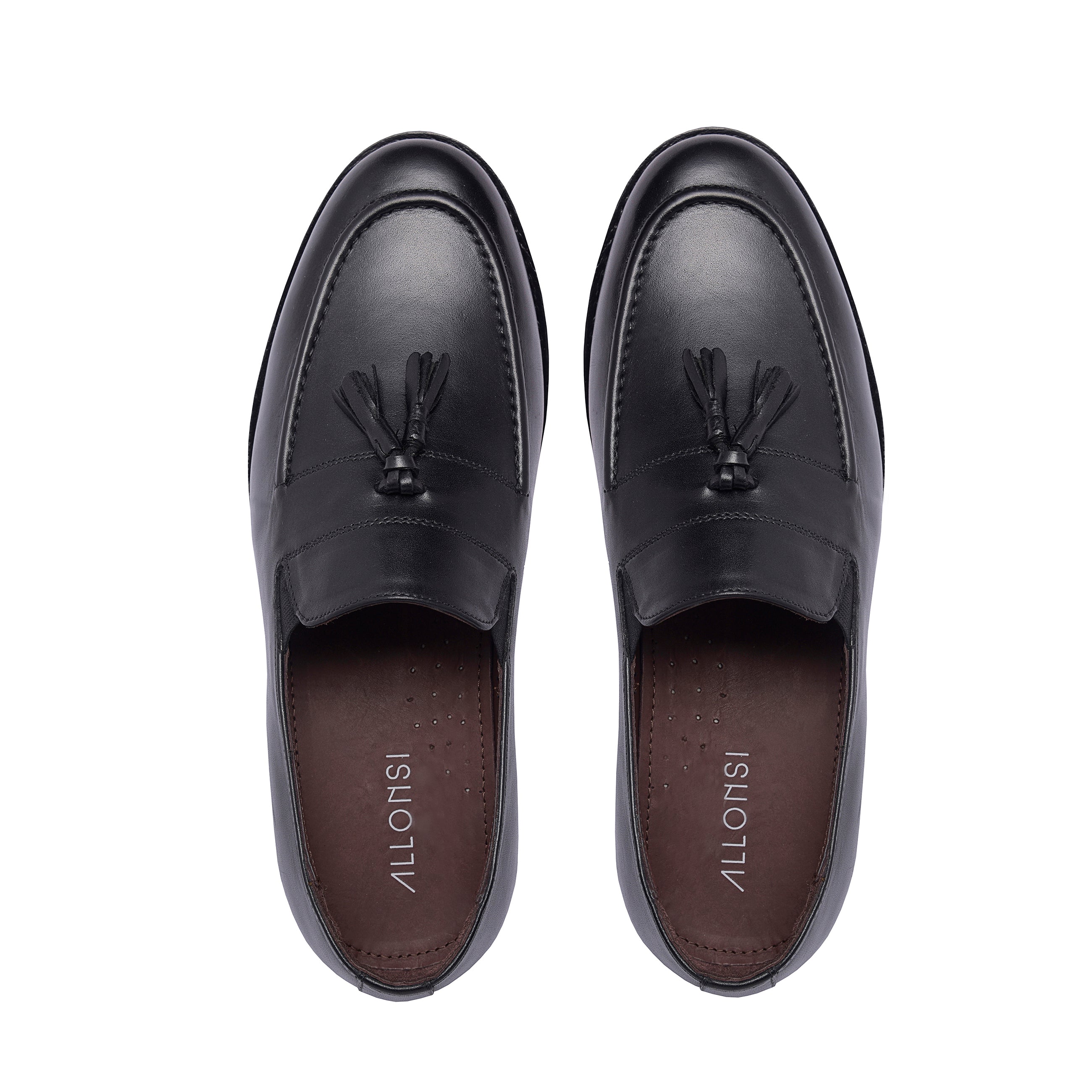 Jager Goodyear Welted Formal Tassel Penny Loafers