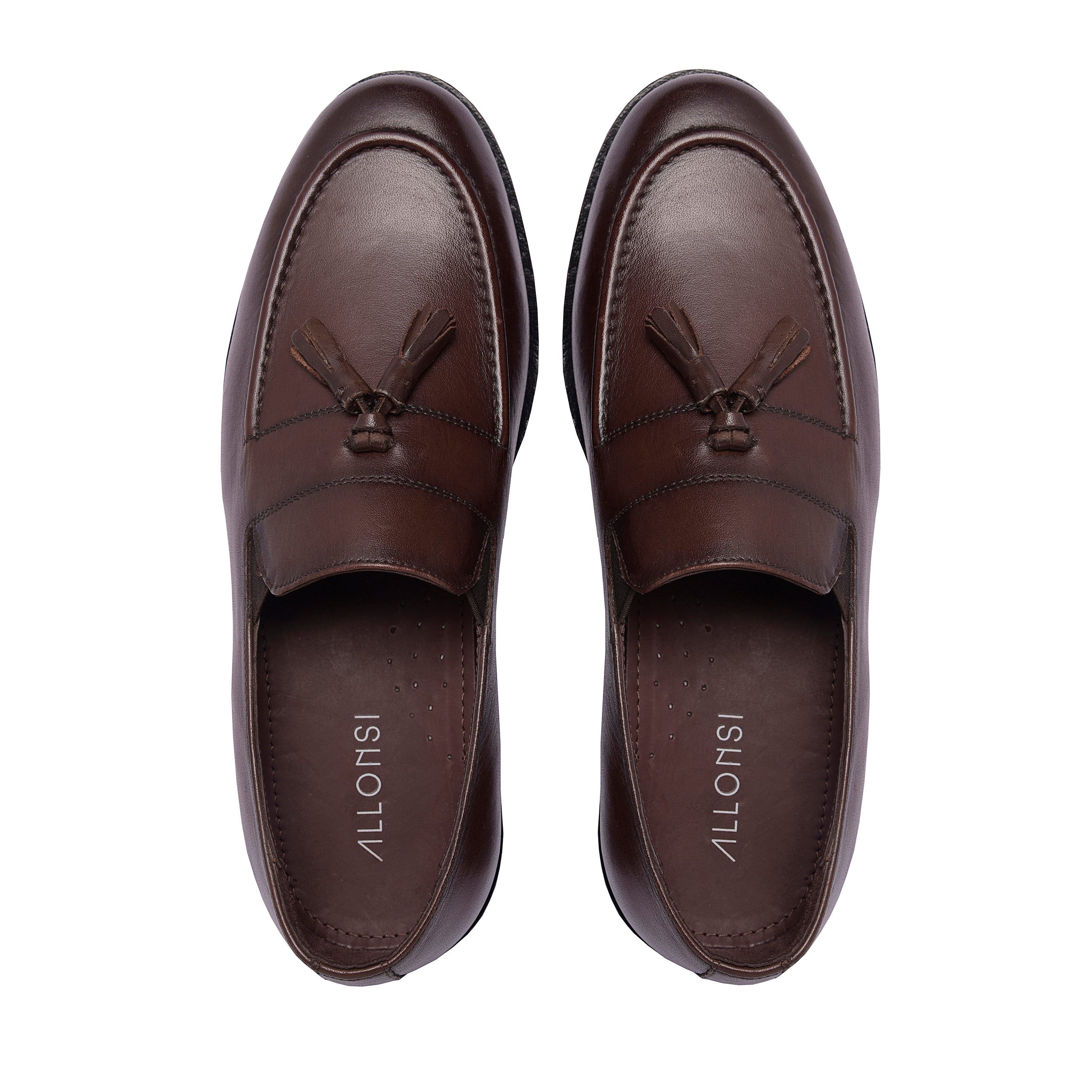 Jager Goodyear Welted Formal Tassel Penny Loafers