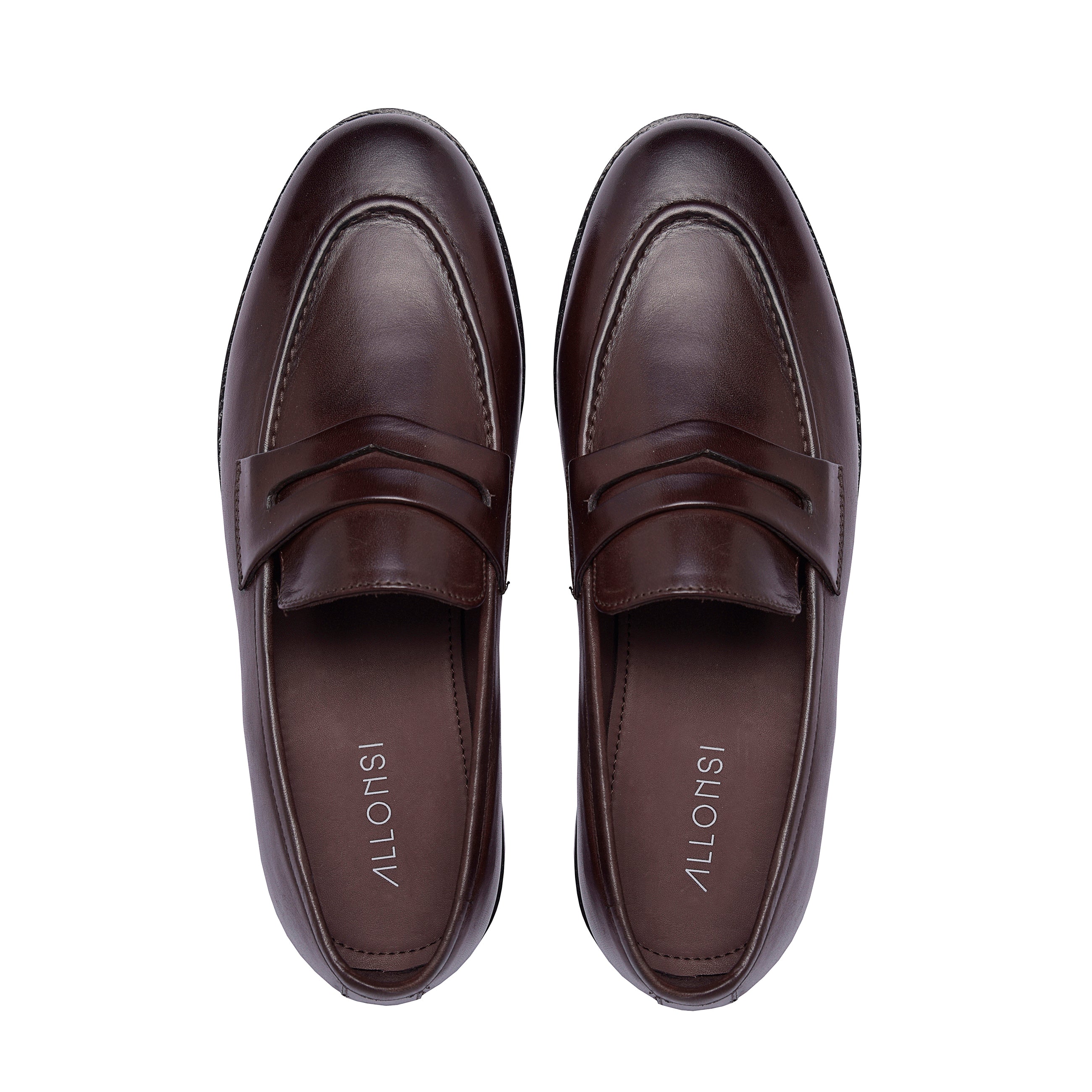 James Goodyear Welted Formal Penny Loafers