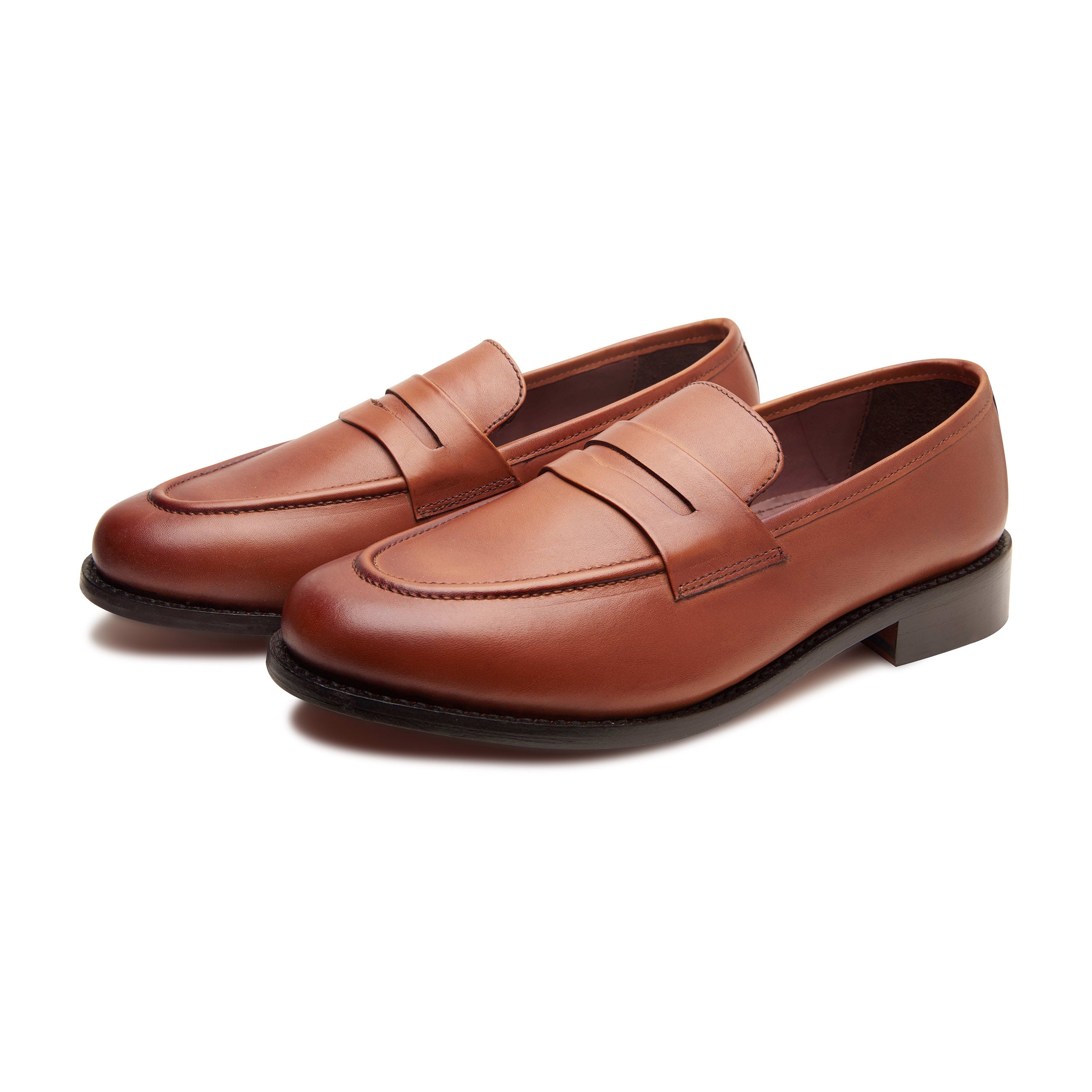 James Goodyear Welted Formal Penny Loafers