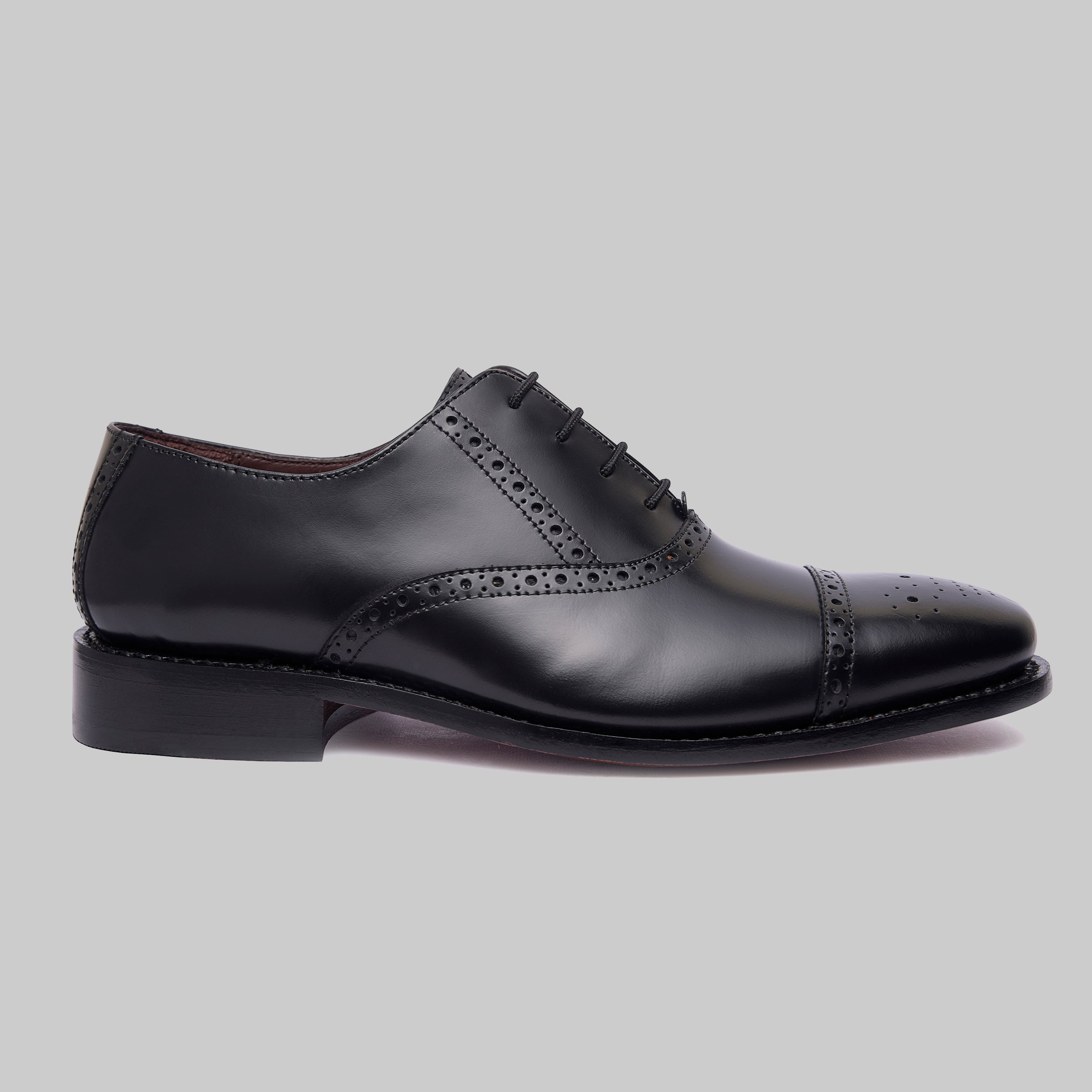 Tallon Goodyear Welted Cap Toe Wingtip Oxford Dress Shoes