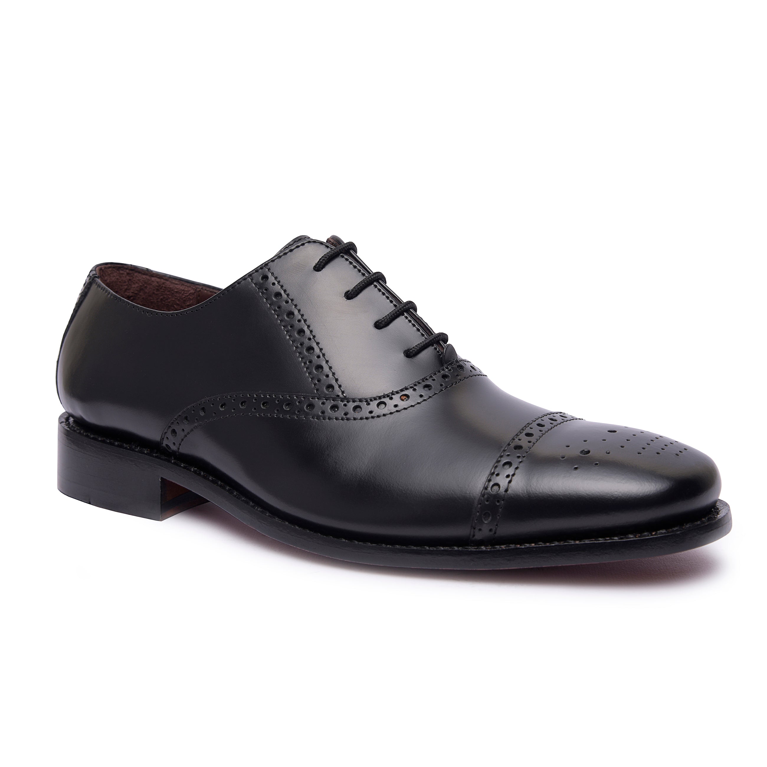 Tallon Goodyear Welted Cap Toe Wingtip Oxford Dress Shoes