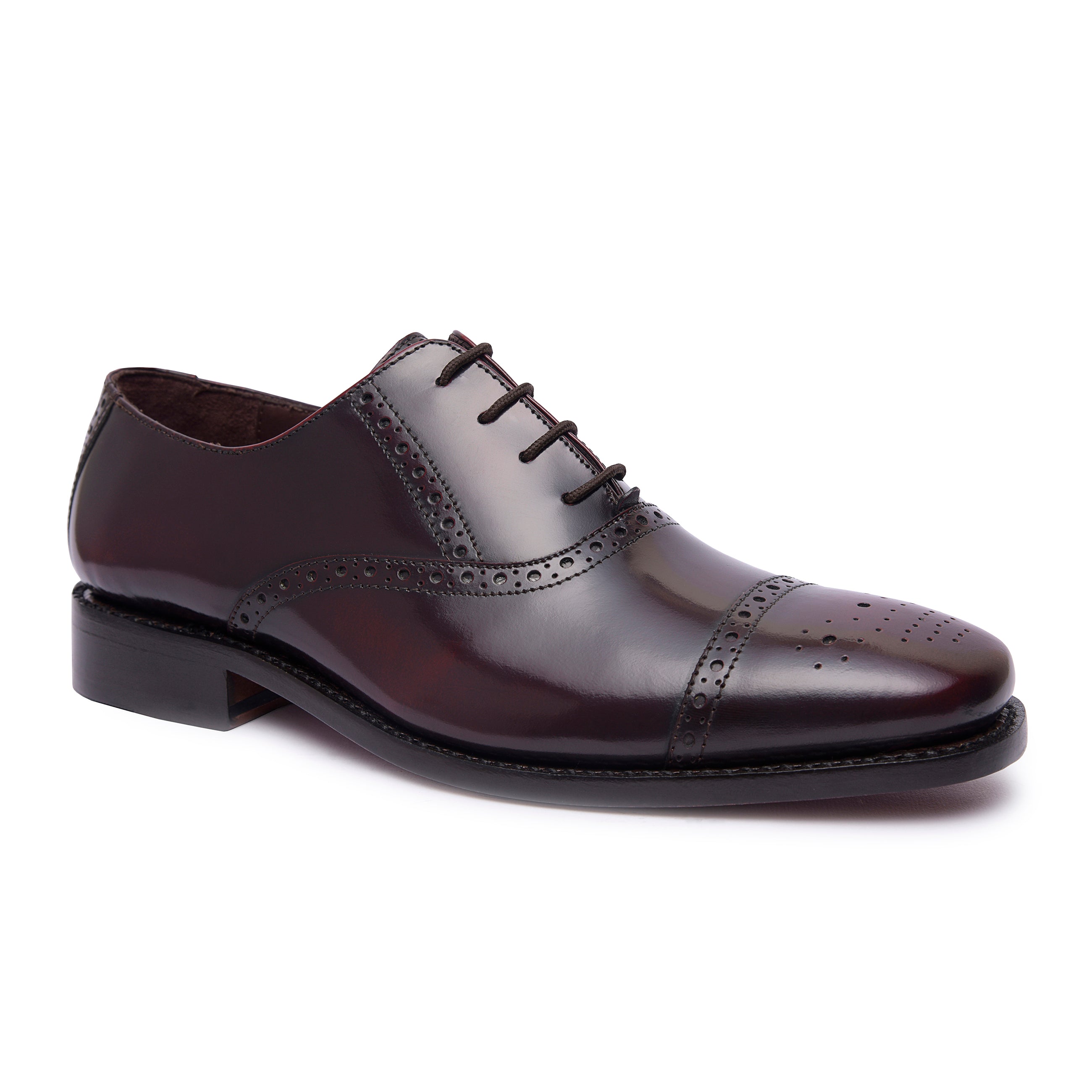 Tallon Goodyear Welted Cap Toe Wingtip Oxford Dress Shoes