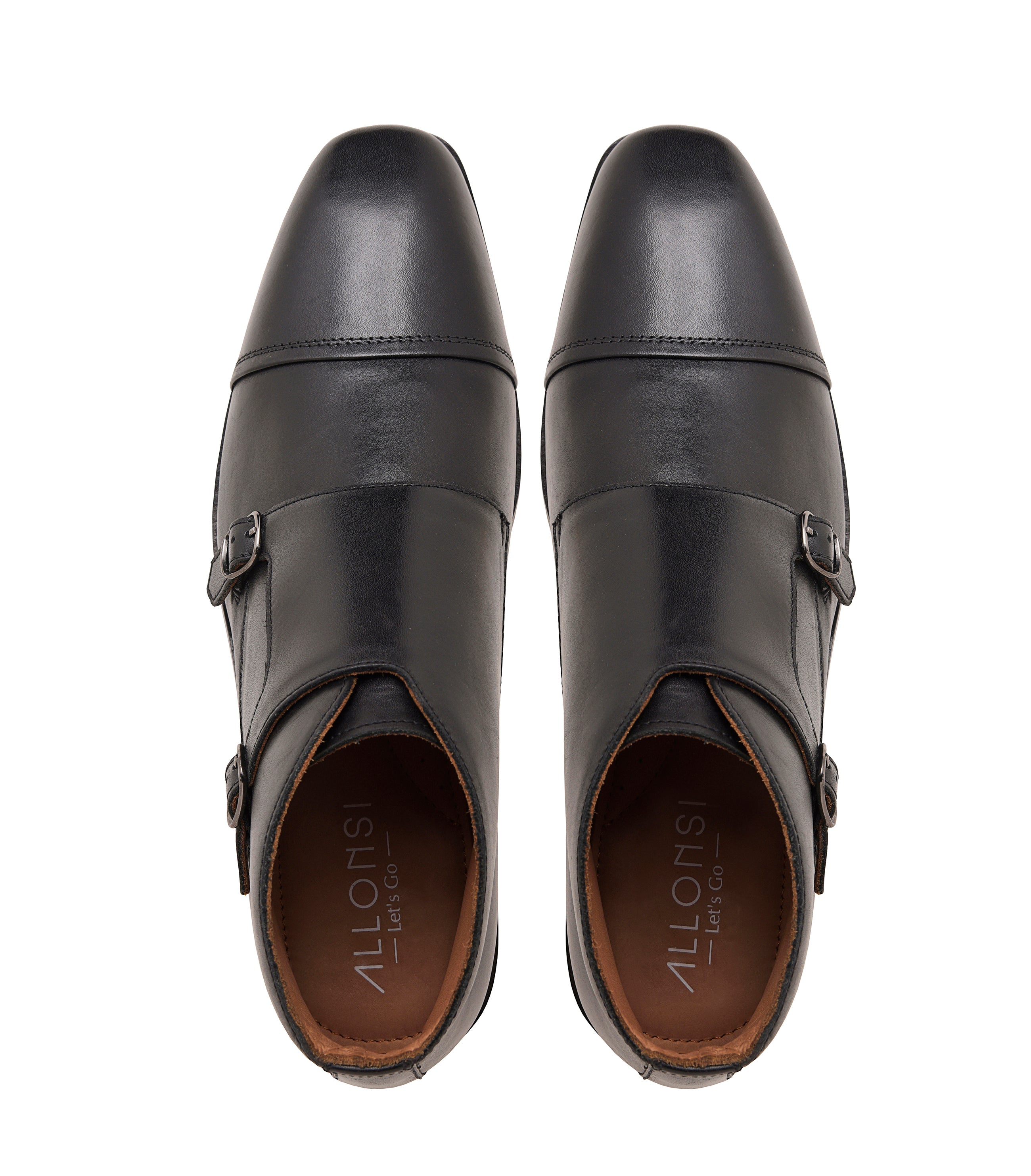 Corentin Cap Toe Monk Strap Dress Boots