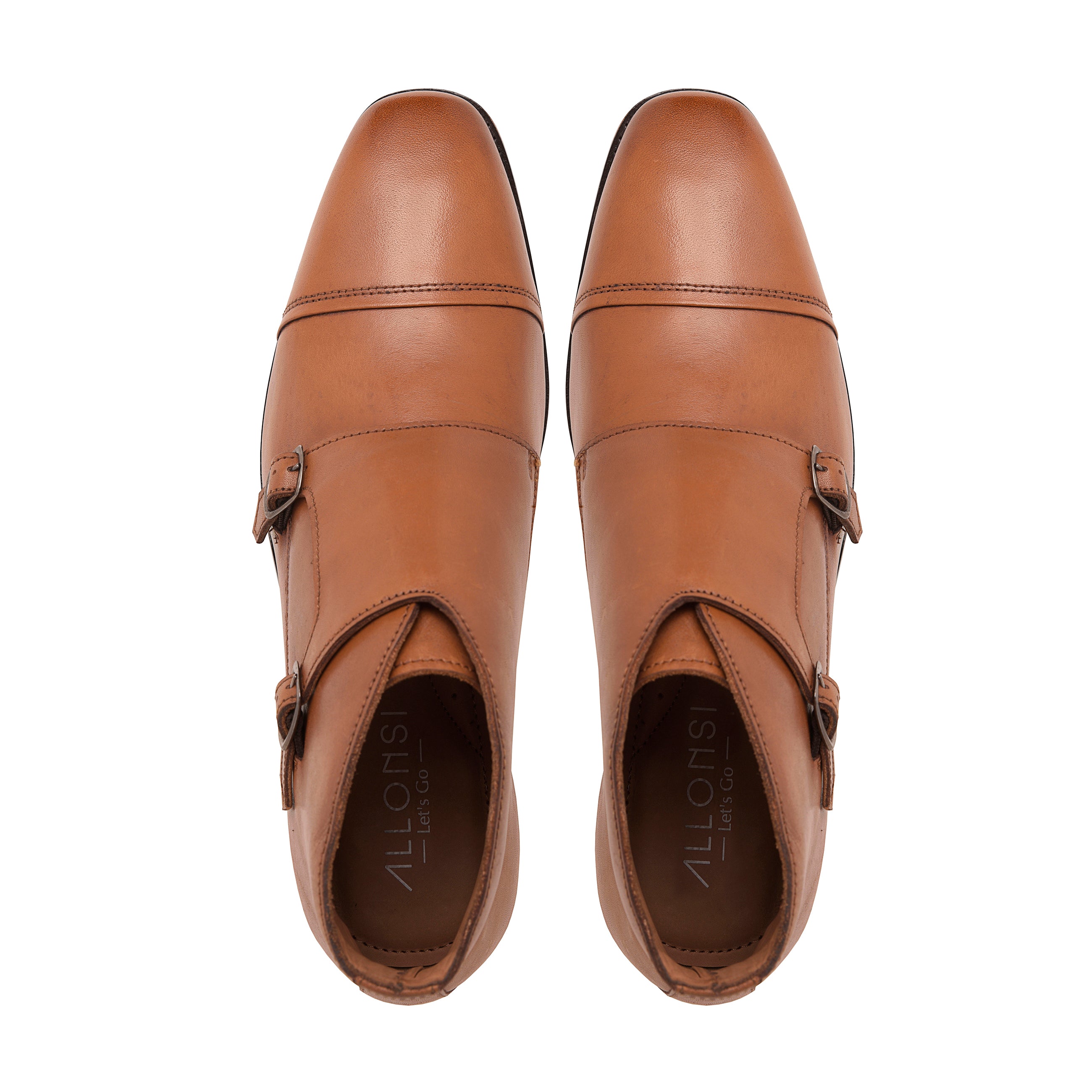 Corentin Cap Toe Monk Strap Dress Boots