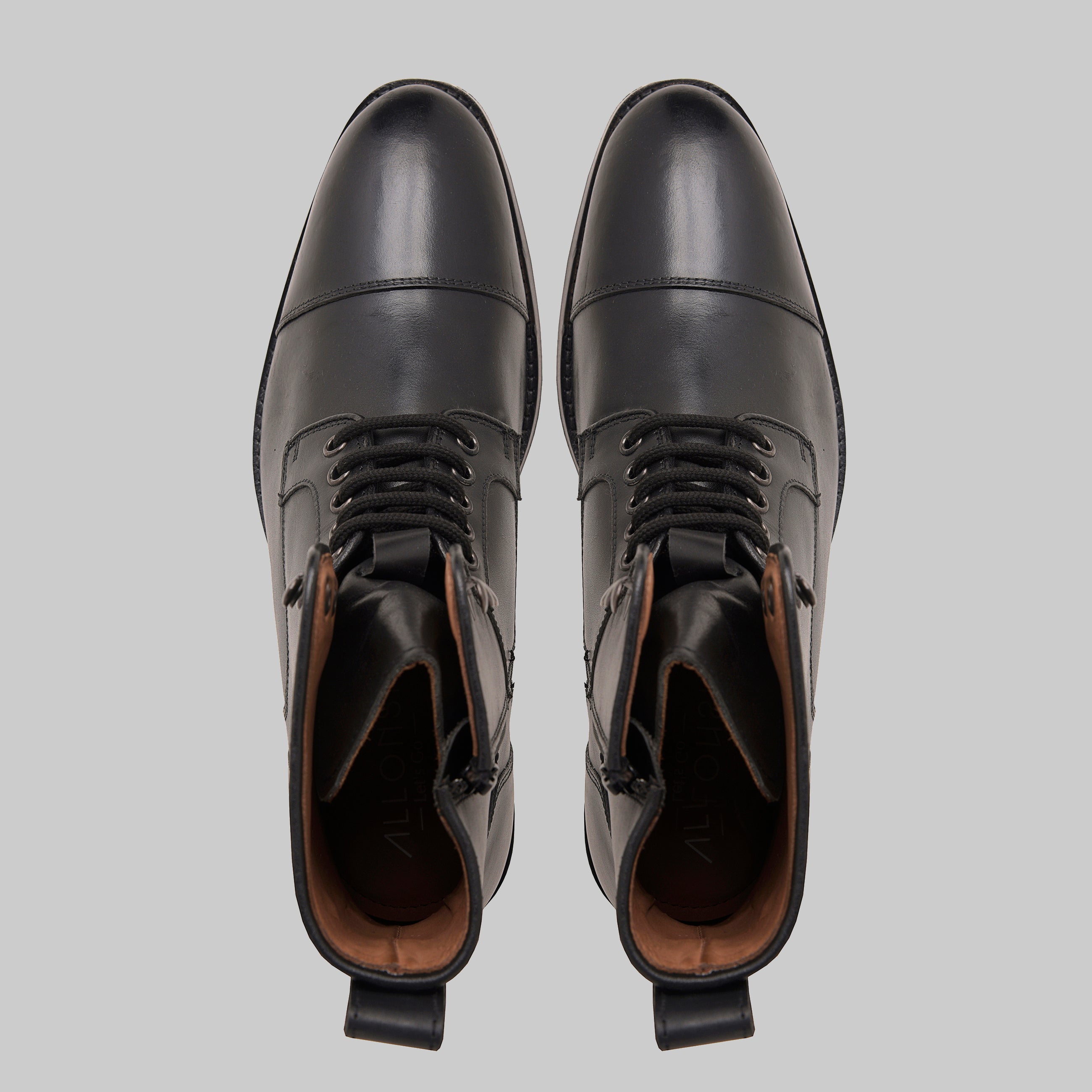 Lucian Cap Toe Dress Combat Boots