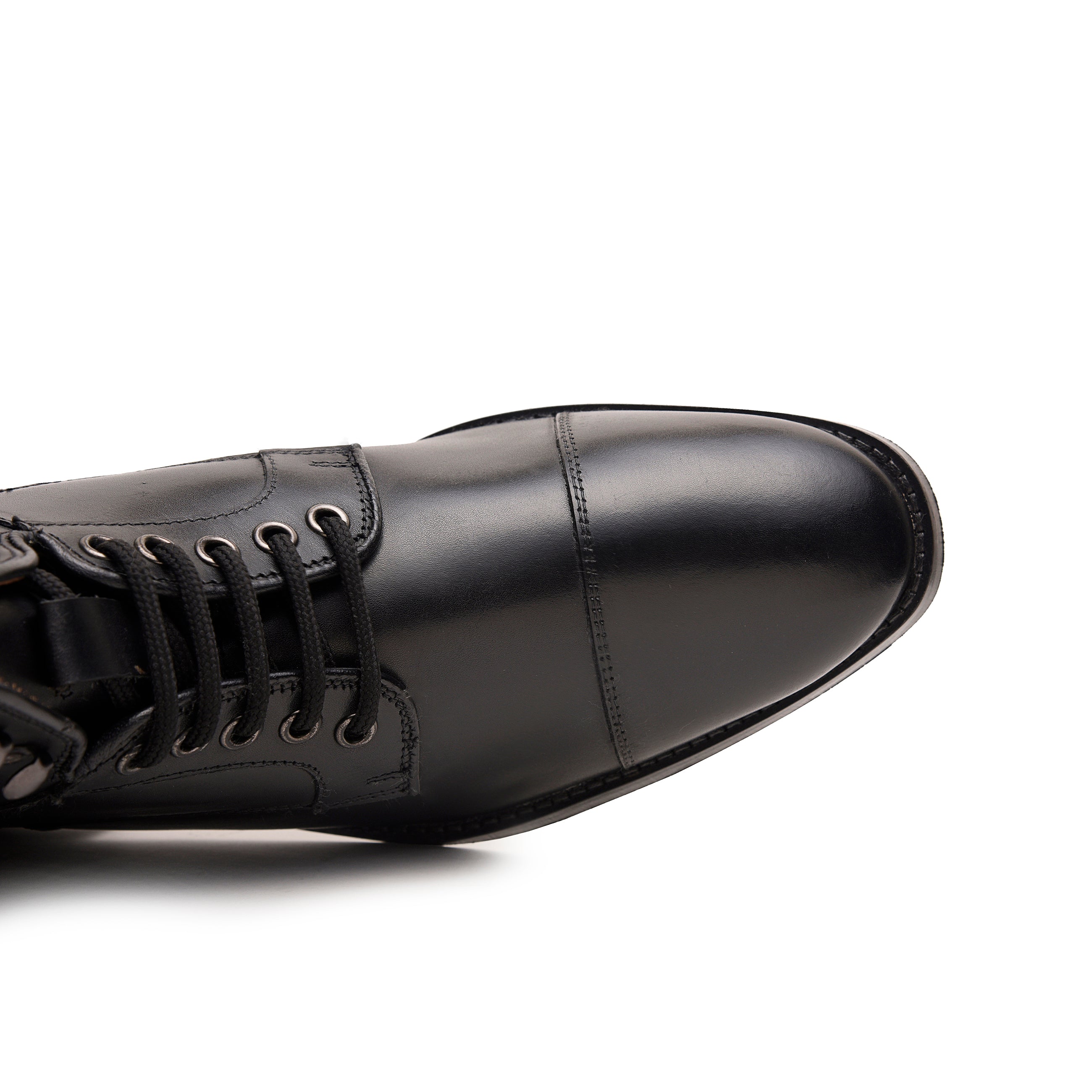 Lucian Cap Toe Dress Combat Boots