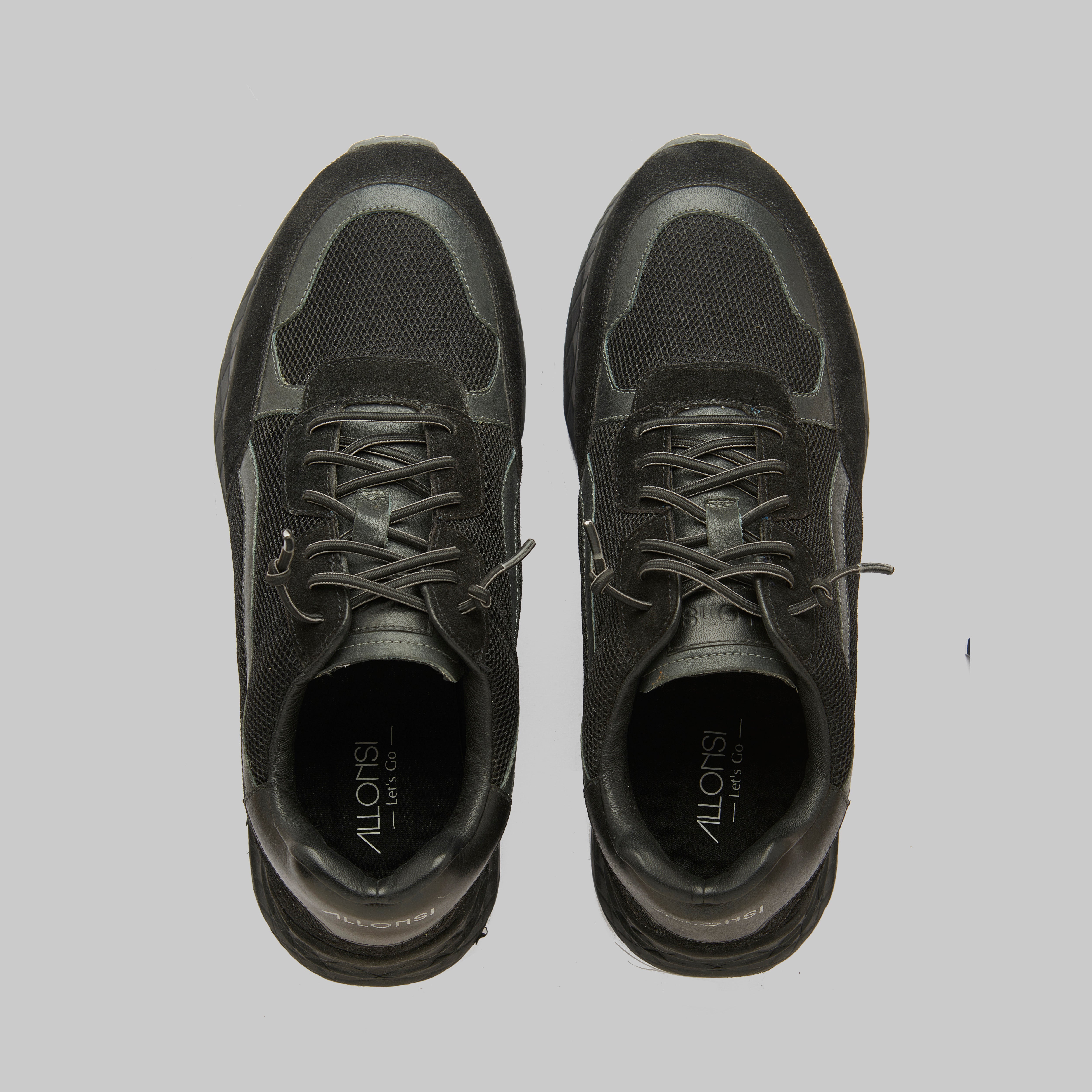 Comodo Men's Leather Sneakers