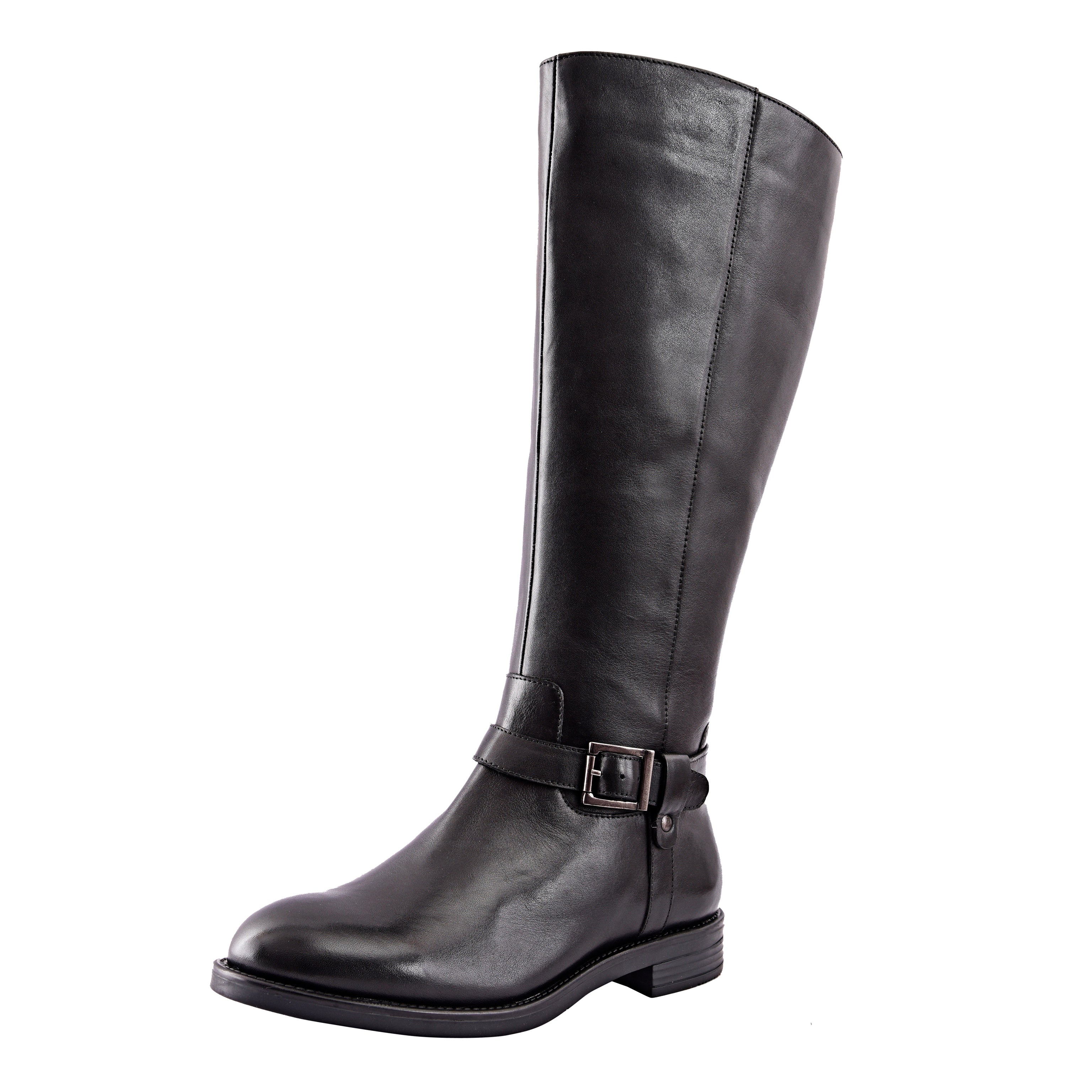 Aida Buckle Riding Boots